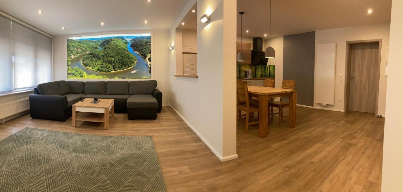 Ferienwohnung Am Saarweg แมร์ซิก ภายนอก รูปภาพ