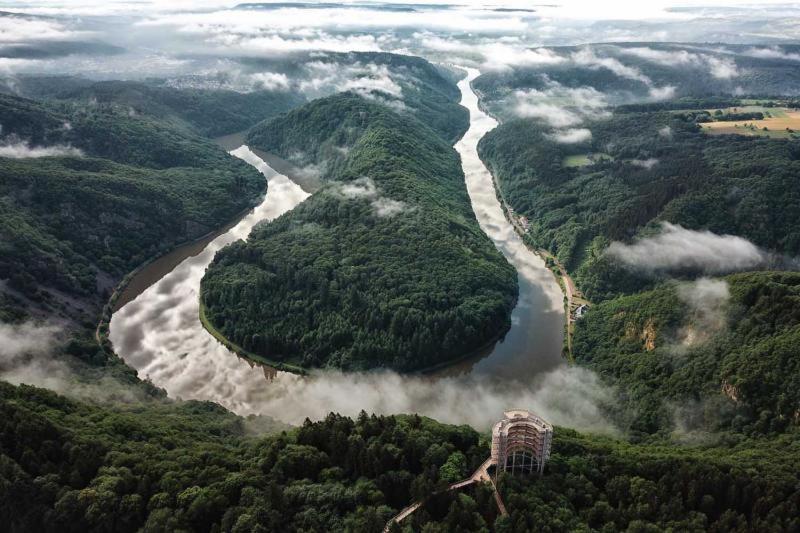 Ferienwohnung Am Saarweg แมร์ซิก ภายนอก รูปภาพ