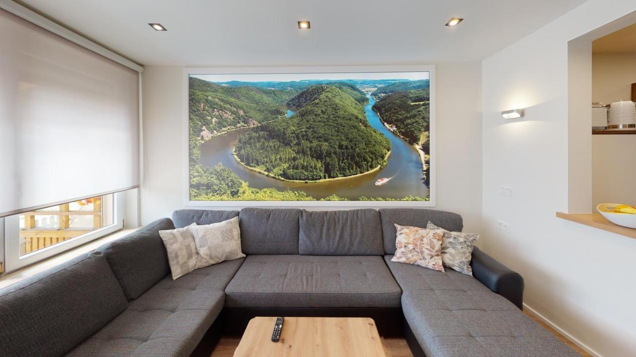 Ferienwohnung Am Saarweg แมร์ซิก ภายนอก รูปภาพ